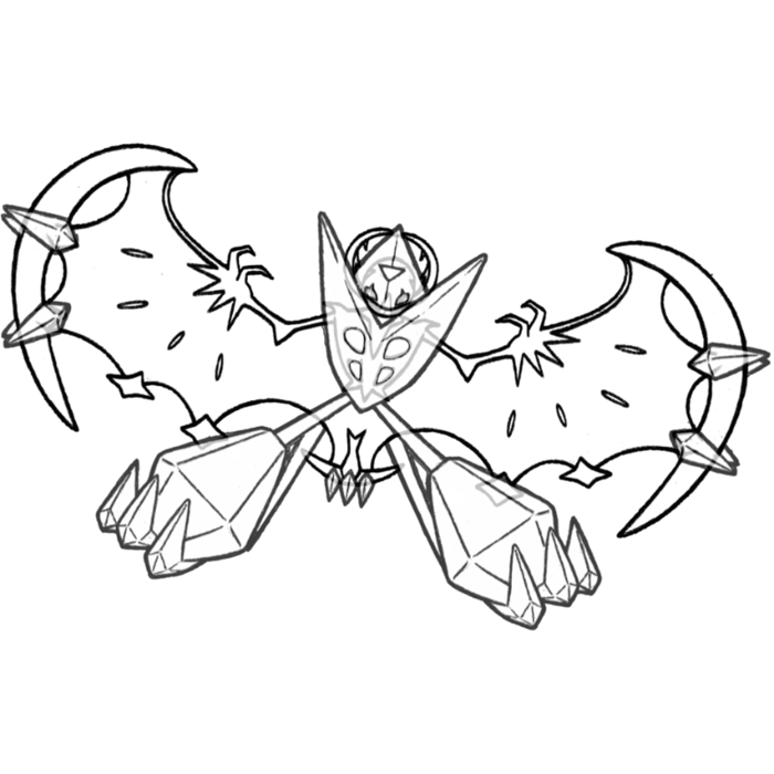 Tranh Tô Màu Pokemon Mega - Khám Phá Phong Cách Đặc Biệt - Tô màu trực tuyến