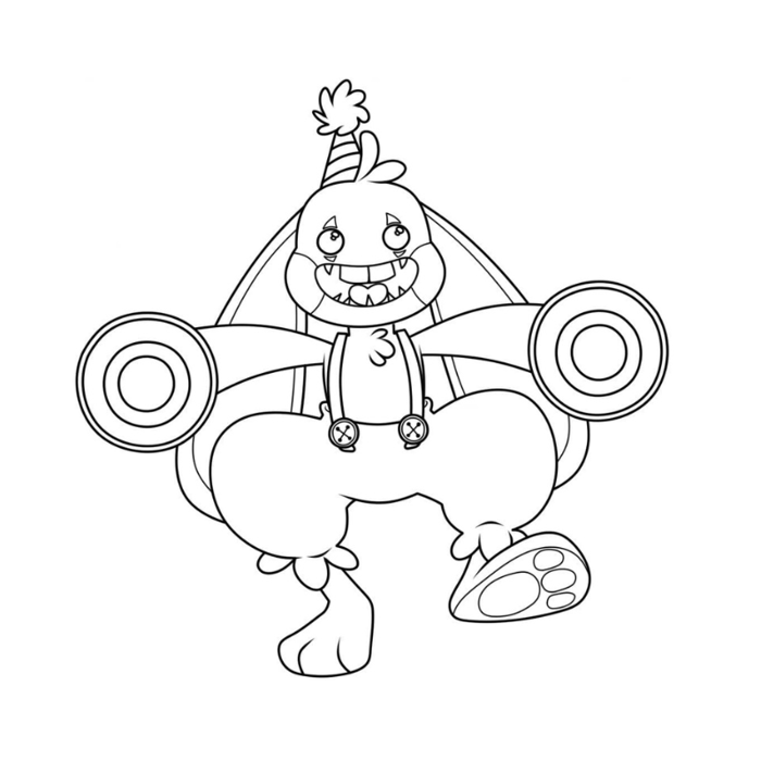 Tranh tô màu Poppy Playtime Tranh tô màu huggy wuggy mới nhất - Tô màu trực  tuyến