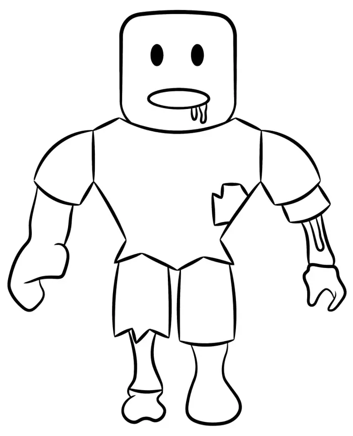 Tranh tô màu cho bé, 40 tranh chủ đề game online Roblox. Giấy 250g, tô chì,  sáp, dạ, màu nước... các khổ A4-A5. | Lazada Việt Nam