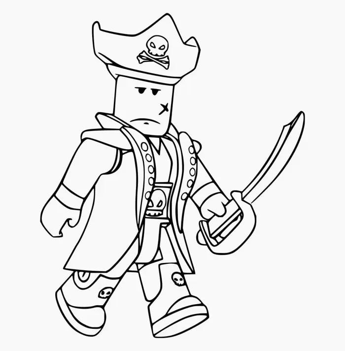 Bộ tranh tô màu Roblox siêu ngộ nghĩnh giúp bé thỏa sức sáng tạo