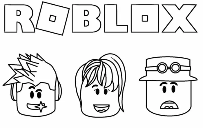 Bộ tranh tô màu Roblox siêu ngộ nghĩnh giúp bé thỏa sức sáng tạo