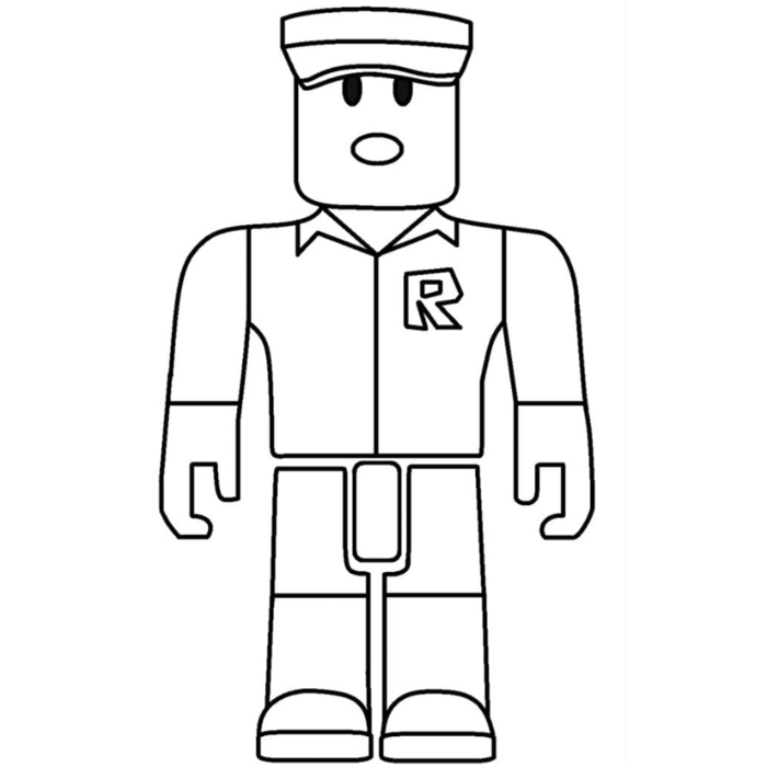 Tranh Tô Màu Roblox - Thế Giới Mô Phỏng Đầy Thú Vị - Tô màu trực tuyến