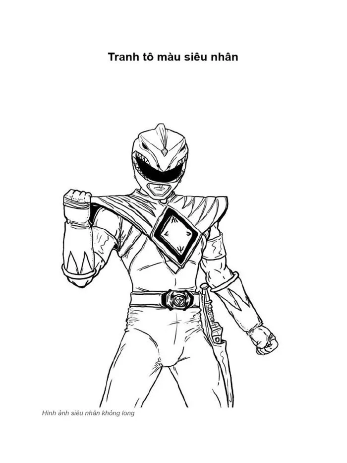 Tranh Tô Màu Siêu Nhân | PDF