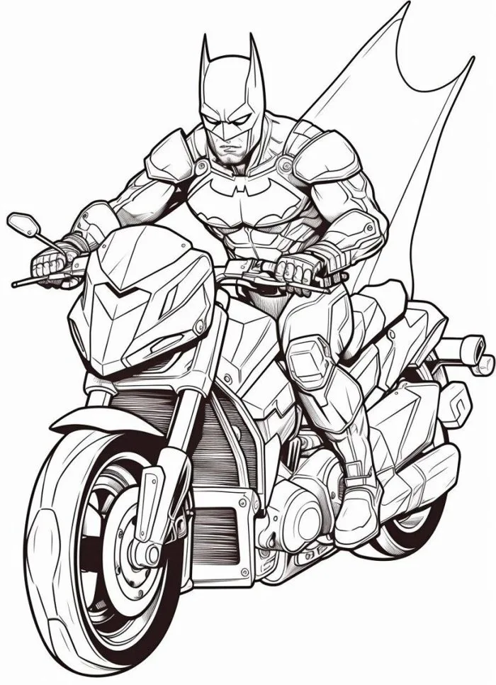 Tặng bé trai 20 bức tranh tô màu các nhân vật siêu anh hùng yêu thích
