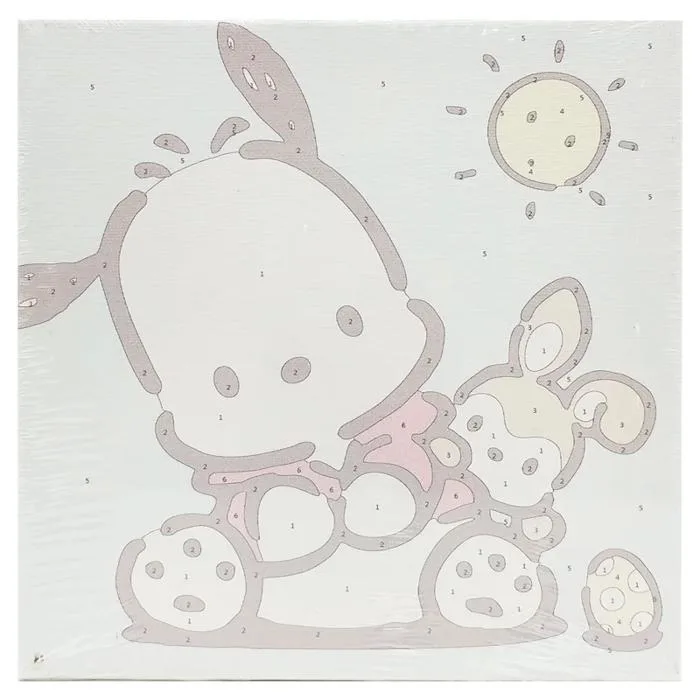Tranh Tô Màu Số Hóa 20 x 20 cm - BB025 - Mẫu 3