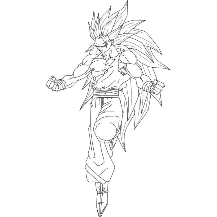 Tranh Tô Màu Songoku Bản Năng Vô Cực - Sự Kết Hợp Tuyệt Vời Của Nghệ Thuật  Anime - Tô màu trực tuyến