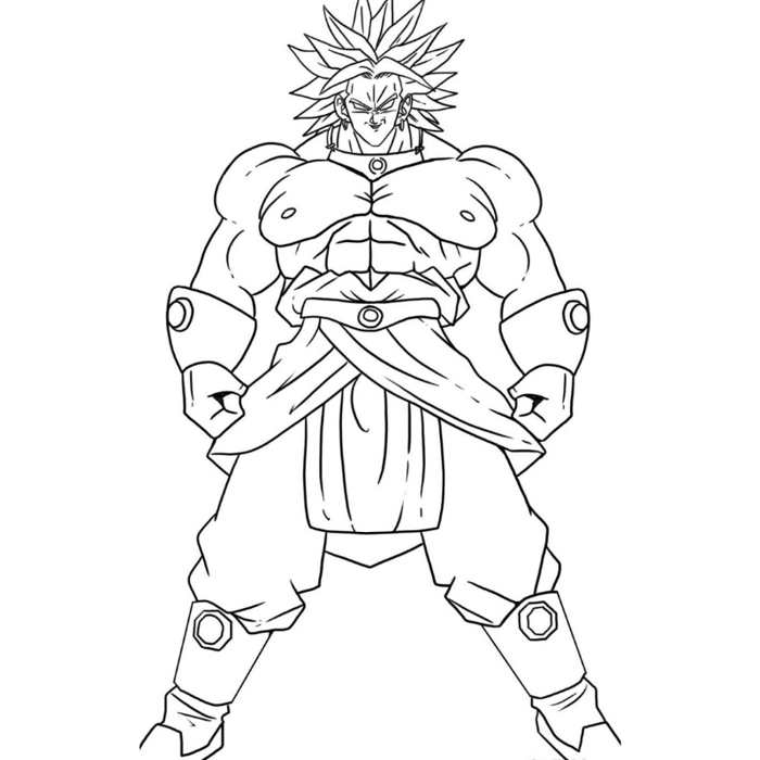 Tô màu tranh vẽ songoku - Tô màu trực tuyến