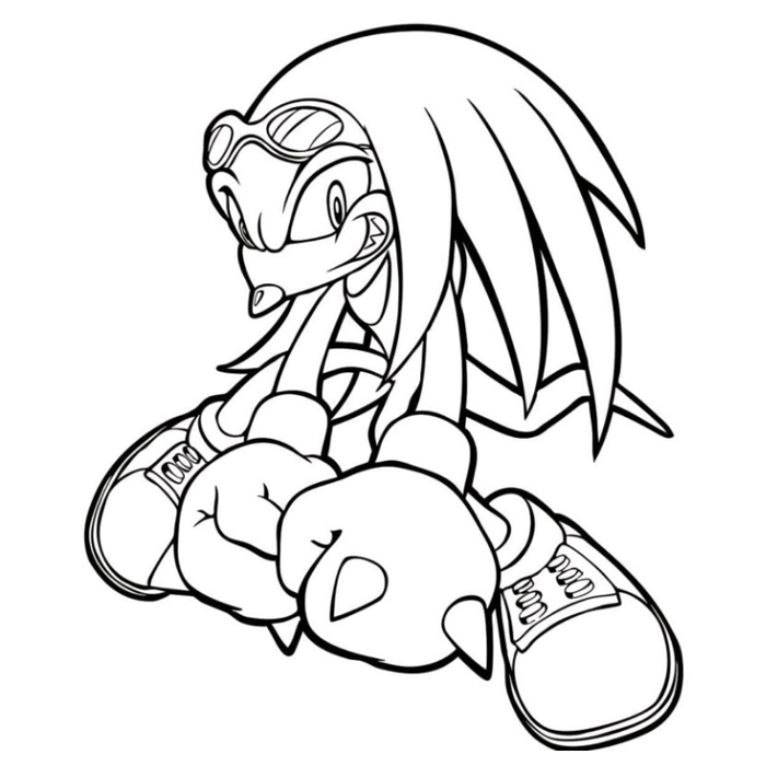 Tranh Tô Màu Sonic - Nhân Vật Gây Sốt Với Vẻ Ngoài Đáng Yêu, Cute, Cưng Xỉu  - Tô màu trực tuyến