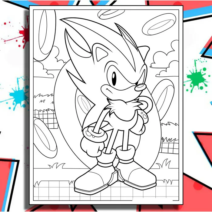 Tô màu sonic - Giá Tốt, Sale Tháng 08, Ship 0 Đồng | Shopee Việt Nam