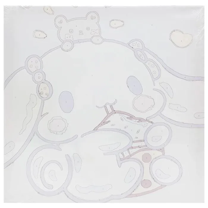 Tranh Tô Màu Số Hóa 30 x 30 cm - BB040 - Mẫu 3