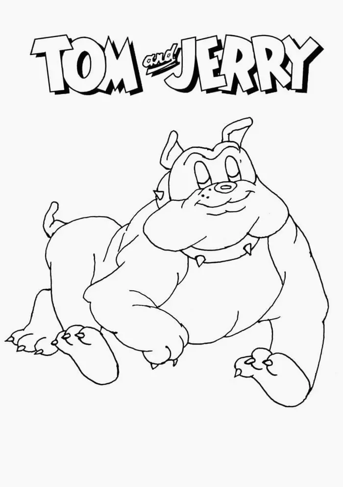 Bộ sưu tập tranh tô màu Tom và Jerry siêu lầy lội và hài hước cho bé