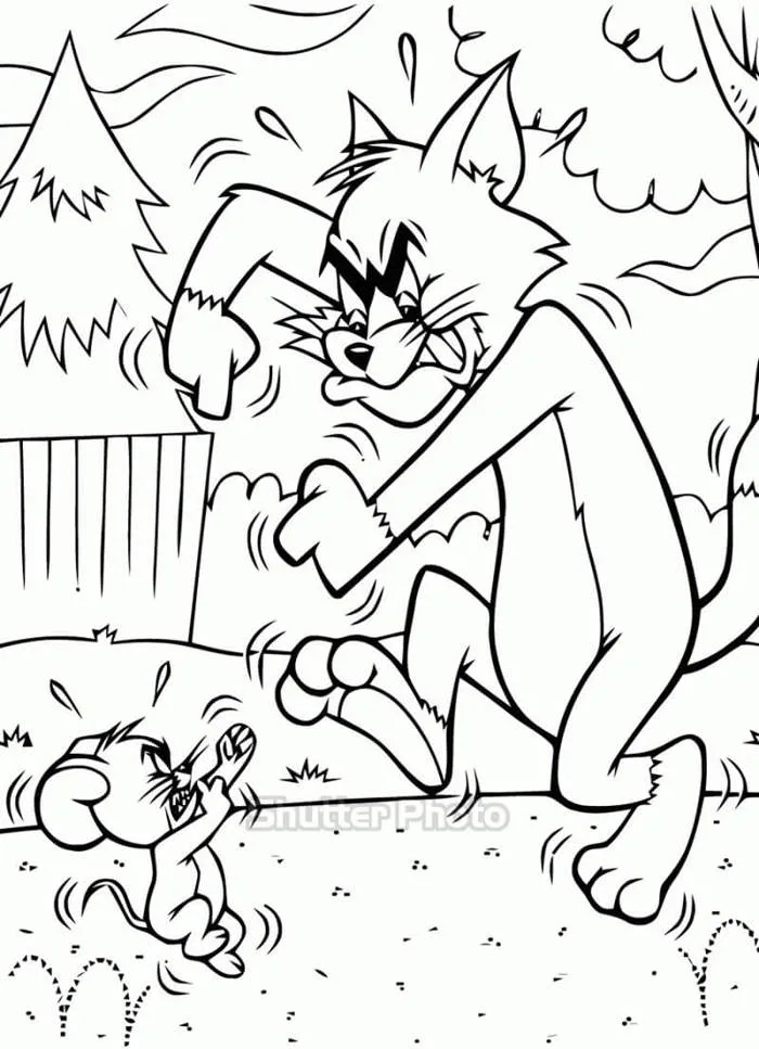 86+ Tranh tô màu Tom & Jerry ngộ nghĩnh dễ tải dễ in Update 2026