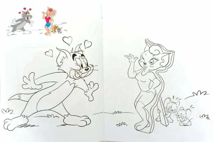 Sách Tom Và Jerry - Bé Tô Màu Cấp Độ Dễ - Tập 5 - FAHASA.COM