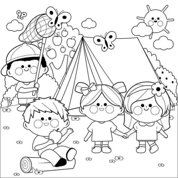 20 bức tranh tô màu chủ đề Hoạt động mùa hè, bé thỏa sức sáng tạo và vui chơi 20 bức tranh tô màu chủ đề Hoạt động mùa hè, bé thỏa sức sáng tạo và vui chơi