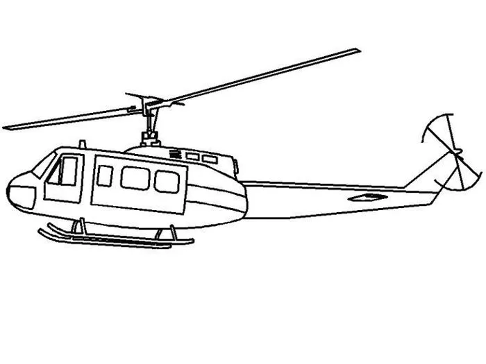 Plantillas para colorear de Helicópteros | Máy bay trực thăng, Tranh tô màu,  Điện