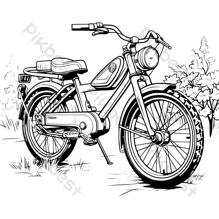 Tải miễn phí Tranh Tô Màu Xe đạp Cho Bé | AI chuyên nghiệp - Pikbest