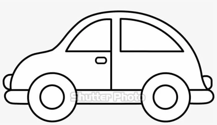 Tổng hợp tranh tô màu xe taxi ngộ ngĩnh đáng yêu Update 2026