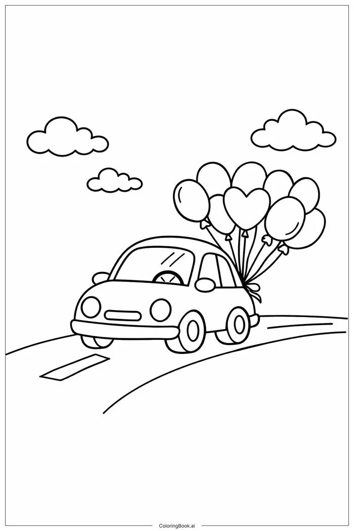 42 trang tô màu Ô tô (PDF và PNG miễn phí)