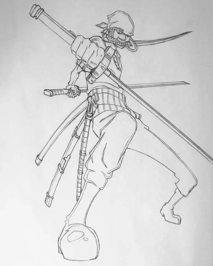 57+ Hình Vẽ Zoro Ngầu, Vẽ Zoro Chibi, Zoro Wano Đẹp Nhất