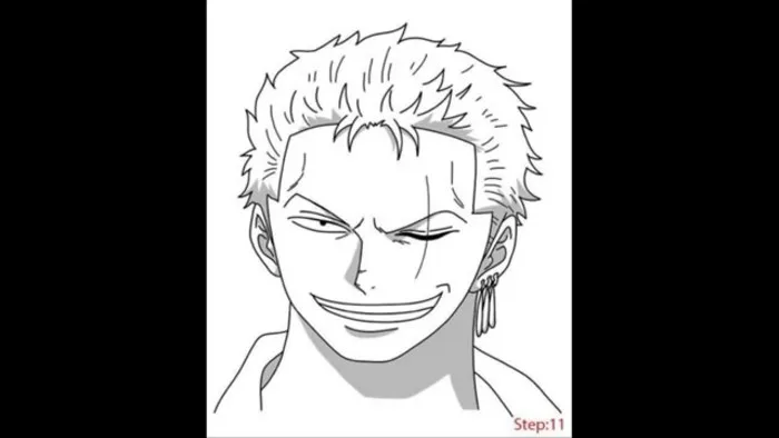 [One piece] Hướng dẫn vẽ Roronoa Zoro trong vài bước đơn giản!