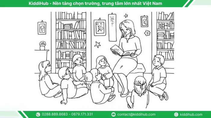 Tổng hợp mẫu tranh tô màu 20/11 đẹp nhất